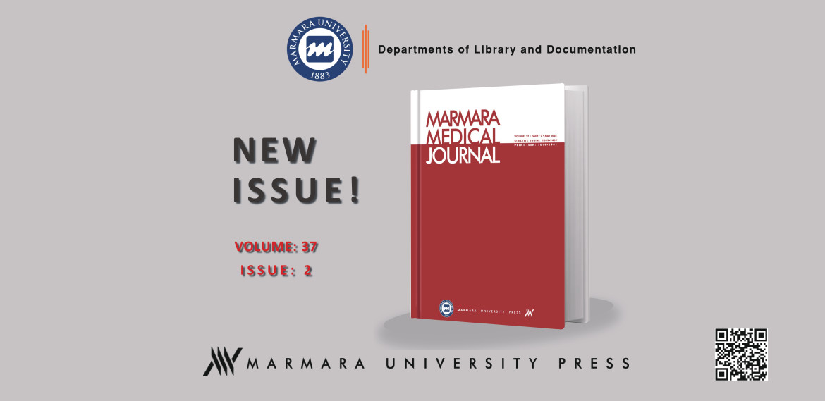 marmara medical journal new issue