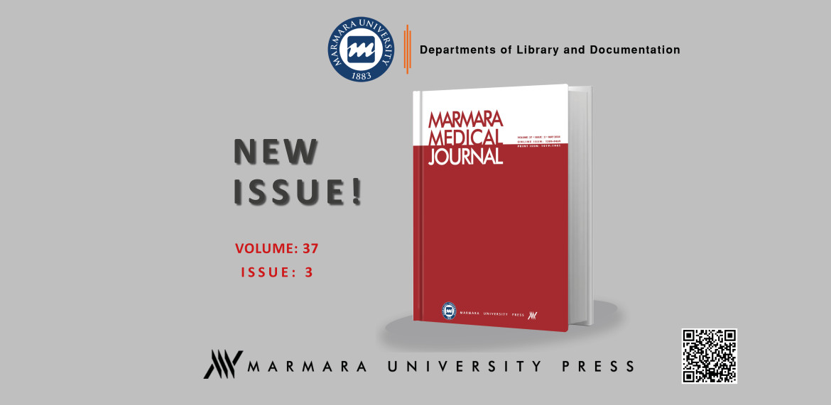 Marmara Medical Journal new releases